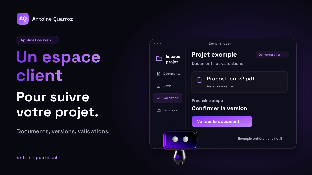 40. Devis, documents et validations : quand un espace client devient utile