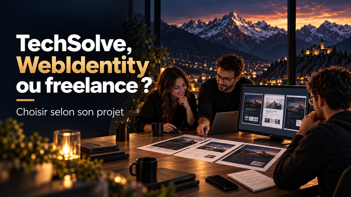 9. TechSolve, WebIdentity ou freelance : choisir selon son projet