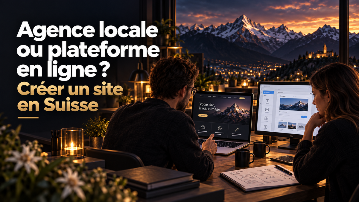 10. Agence locale ou plateforme en ligne pour créer un site en Suisse