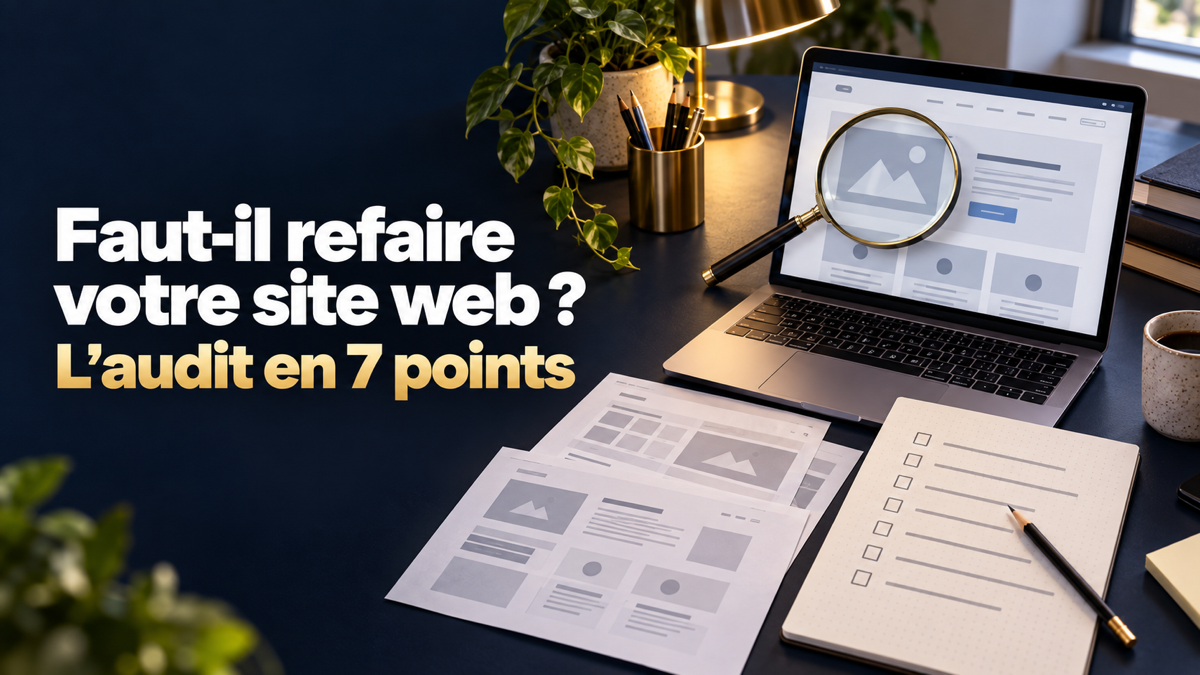 14. Décider une refonte de site avec un audit en sept points