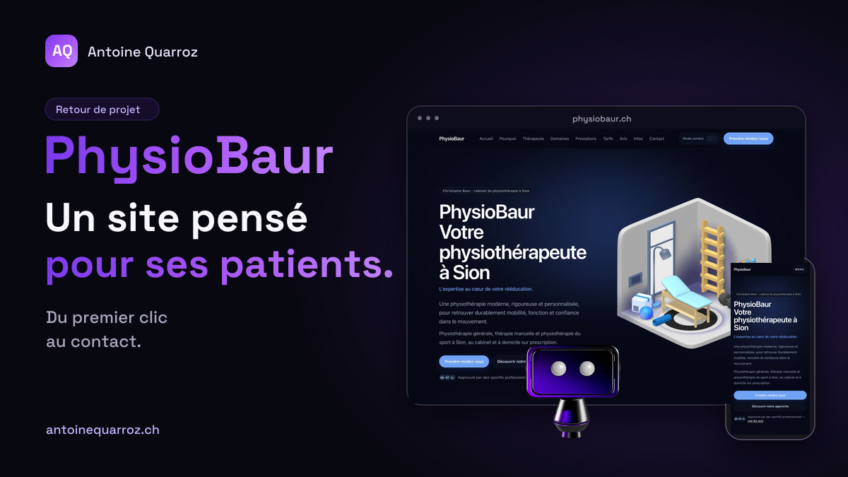 36. PhysioBaur : un site pensé pour ses patients, du premier clic au contact