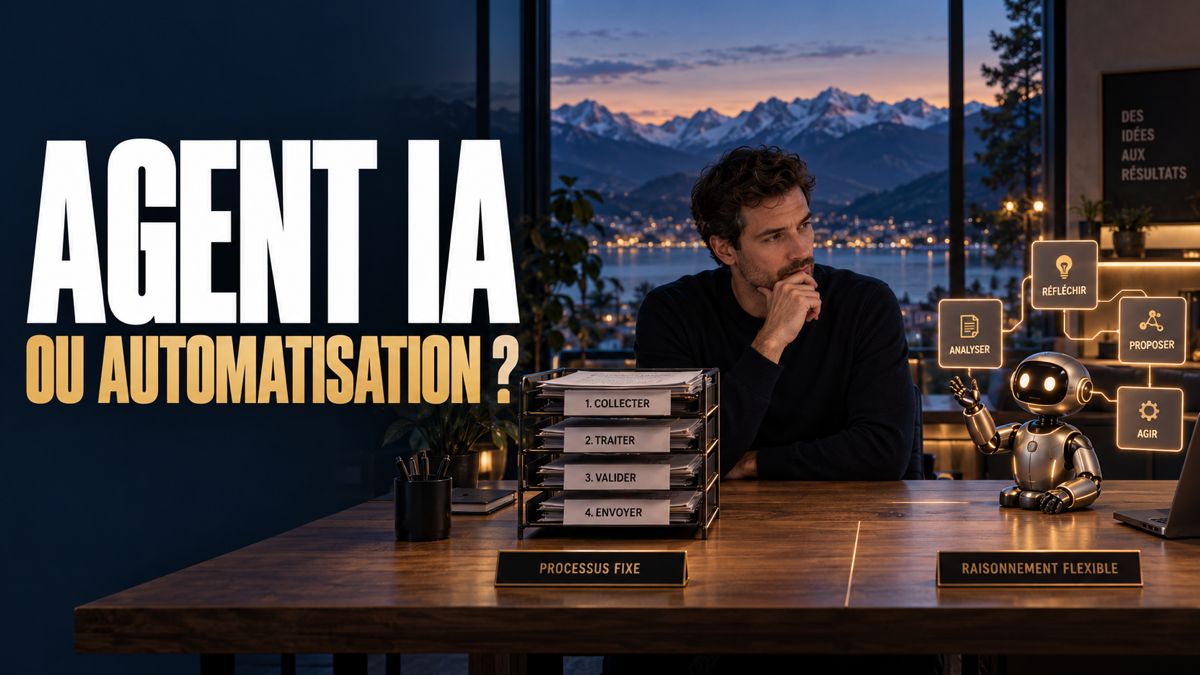 25. Agent IA ou automatisation classique : que faut-il vraiment pour votre PME ?
