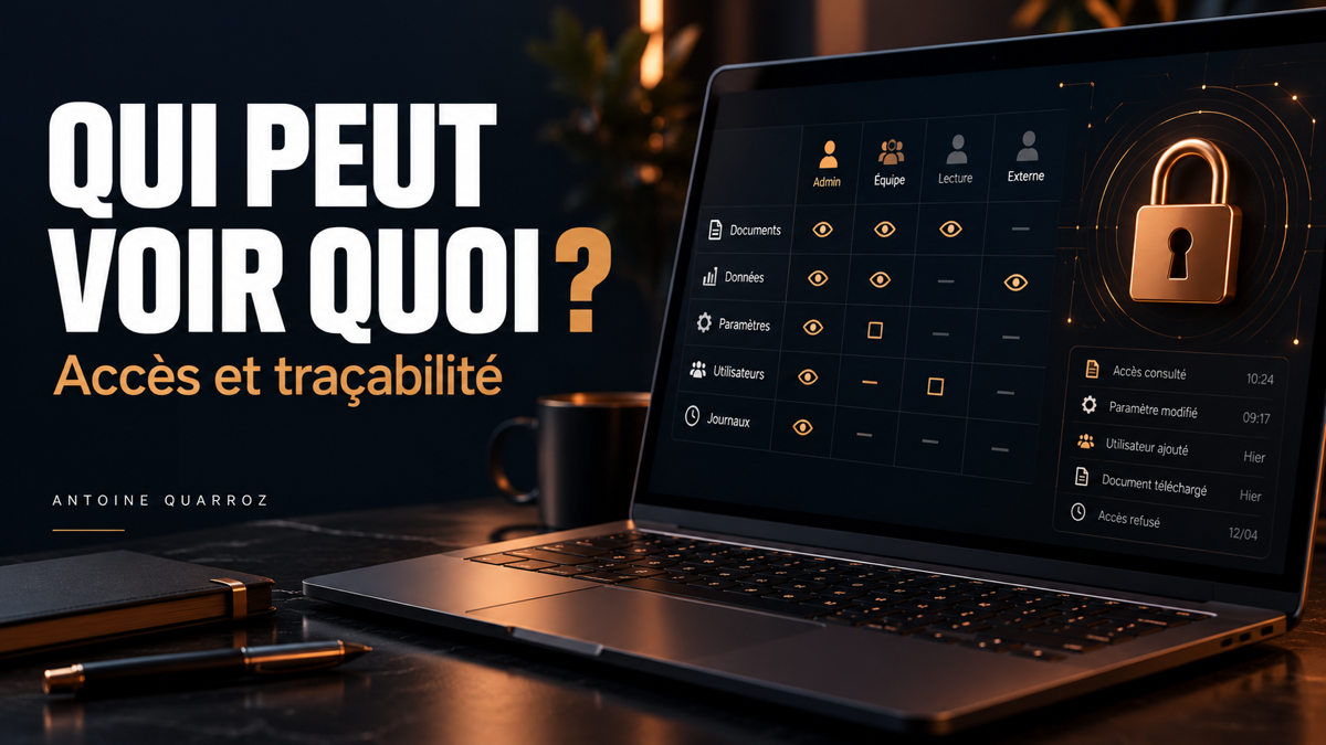 29. Droits d’accès et traçabilité : que prévoir dans une application métier ?