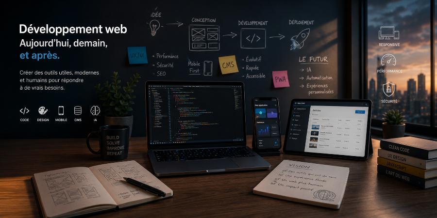 1. Pourquoi je me suis lancé dans le développement web